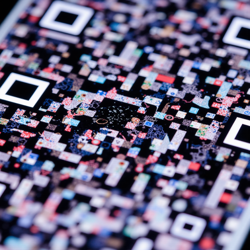 公司微信二维码，方形黑白图案，清晰可扫描，标准二维码样式